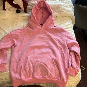 Pink Oversized Hoodie